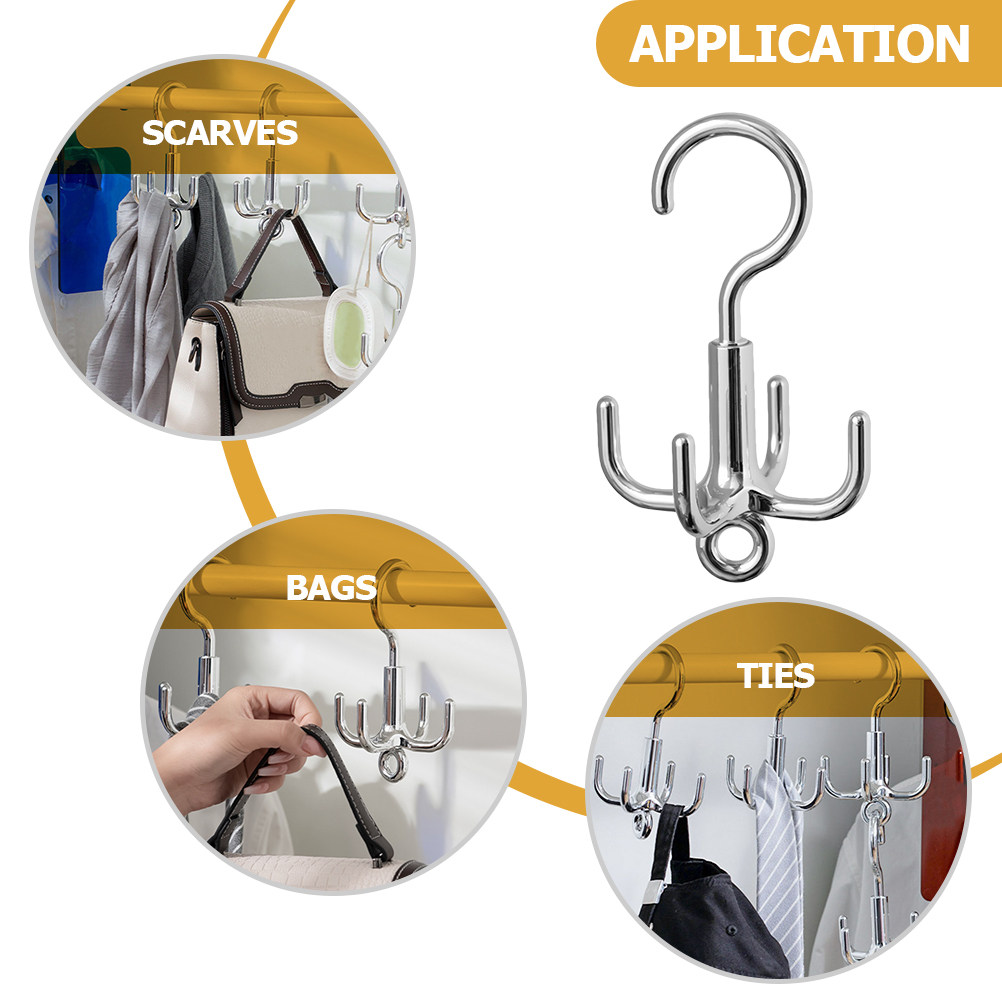 Gantungan Baju Putar Desain 4  - Home Decor Organizer ulasan dan harga