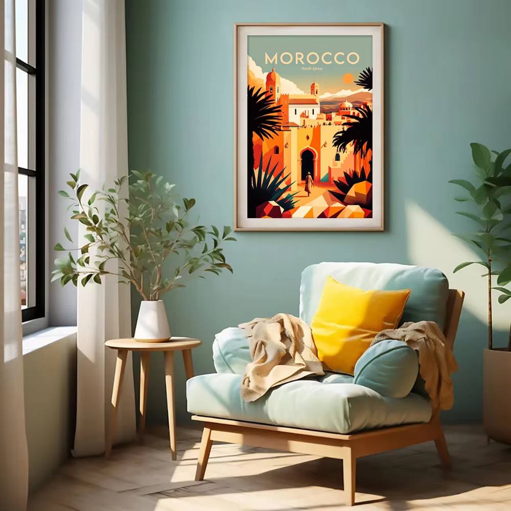 Poster Kota Modern untuk Perja - Home Decor London ulasan dan harga