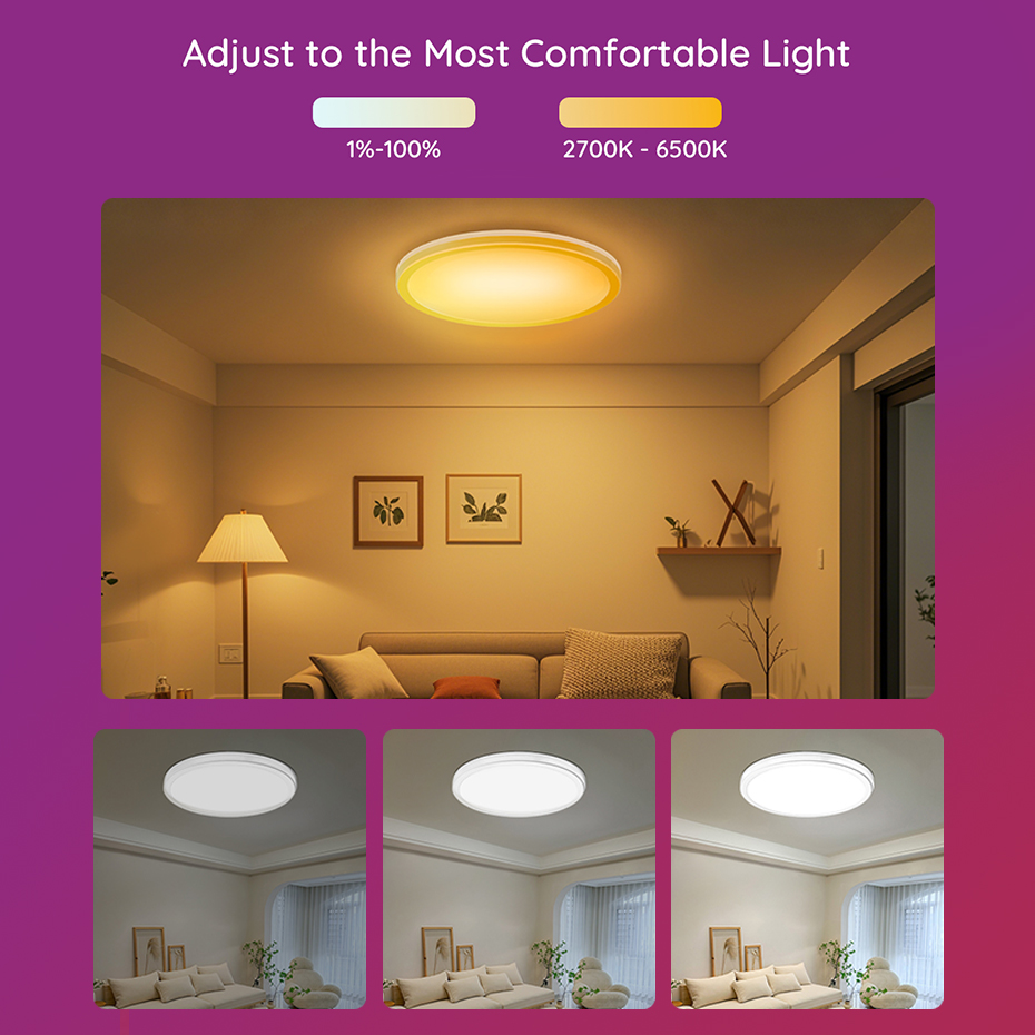 Lampu Langit-langit Pintar LED - Home Decor App Free ulasan dan harga